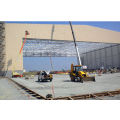 China Lieferant Stahlstruktur Hangar Dach Raumrahmen Flugzeug Hangar Baubaubau